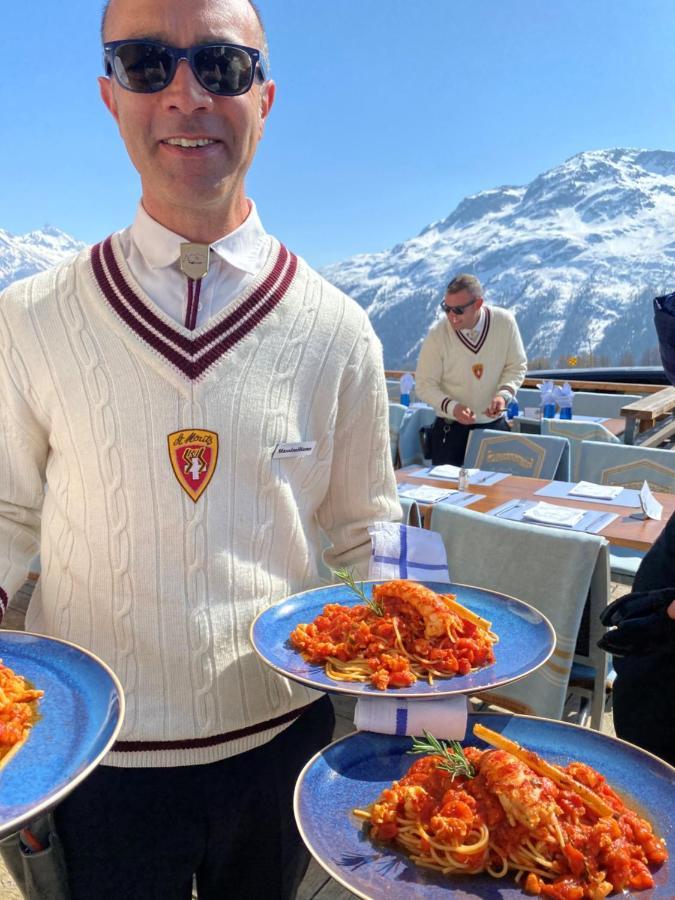 Hotel Salastrains St. Moritz Exterior photo