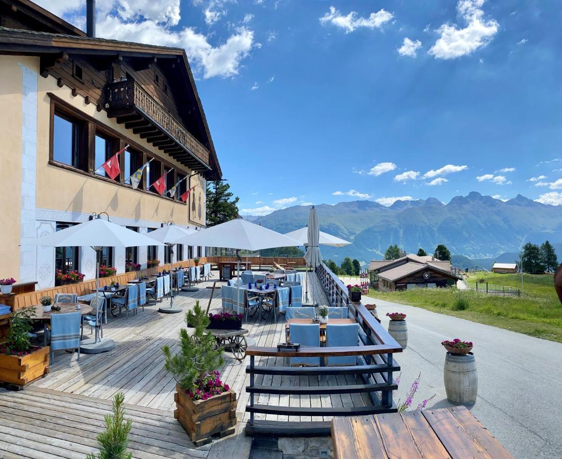 Hotel Salastrains St. Moritz Exterior photo