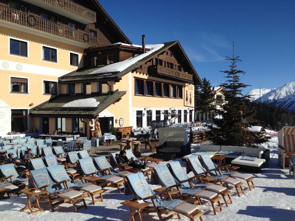 Hotel Salastrains St. Moritz Exterior photo